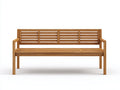 Banc de jardin - Bois - 165x57x86 cm - Miel - Moderne