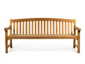 Banc de jardin - Bois - 175x60x93 cm - Miel - Classique